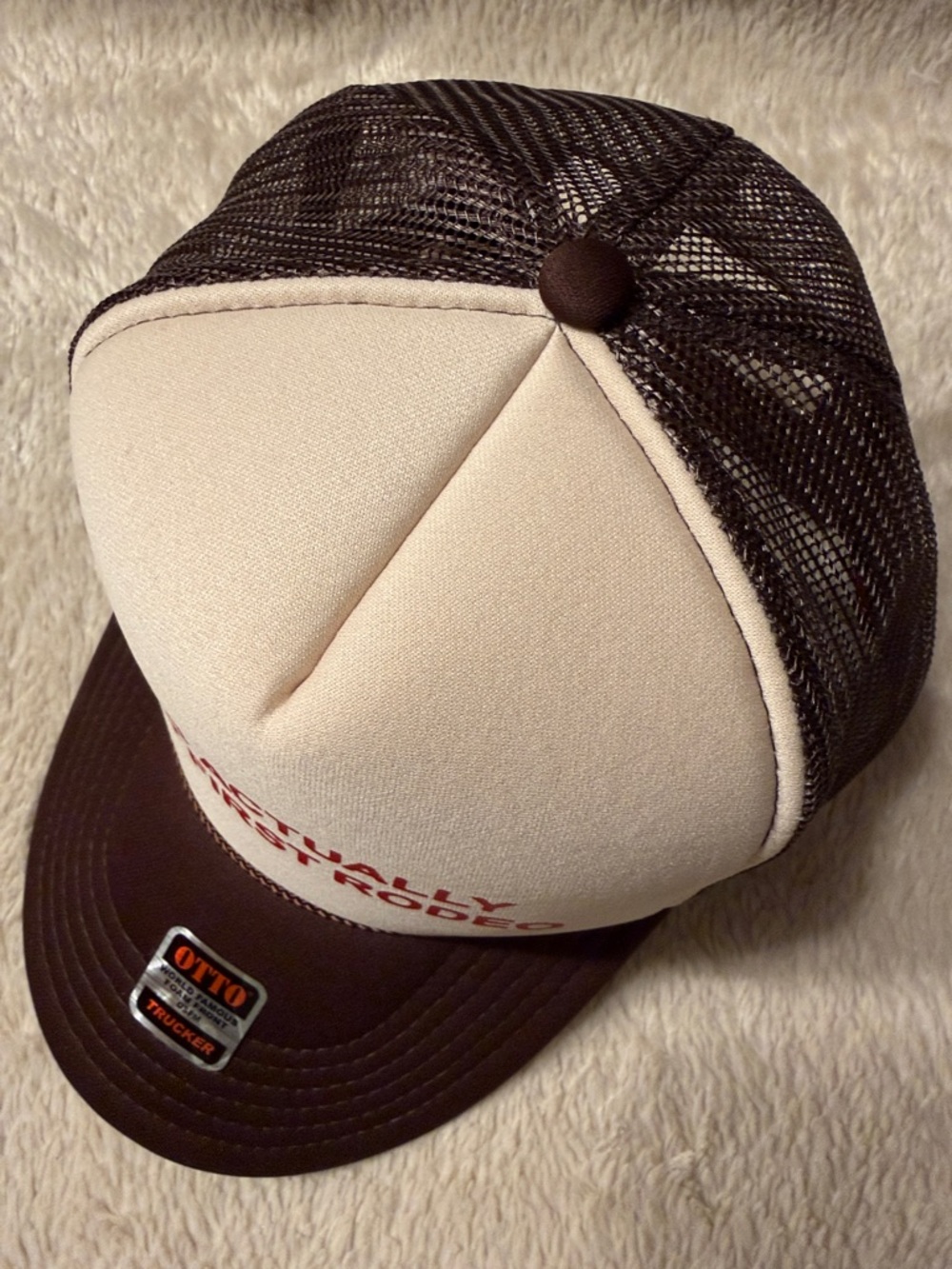 OTTO Actually This Is My First Rodeo Trucker Hat - Picture 5 of 8